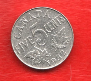KANADA 5 CENT 1932 - Bild 1 von 2
