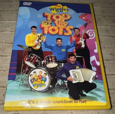 THE WIGGLES TOP OF THE TOTS DVD NEW SEALED 2003 MUSIC VIDEO KIDS CHILDREN - Image 1 of 3