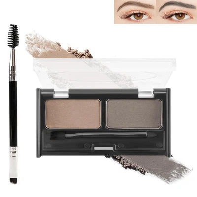 Flawless, Long-Lasting Eyebrow Powder Makeup Kit - 3 Colors Trio - Image 1 of 4