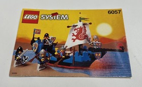 LEGO System 6057 Sea Serpent Instruction Manual Booklet ONLY No Bricks 
