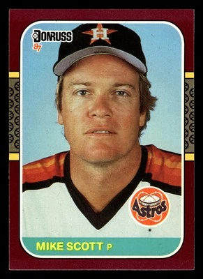 Mike Scott 1987 Donruss Opening Day #15 Houston Astros - Image 1 of 2
