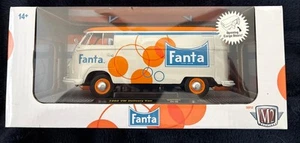 M2 Machines Walmart Exclusive 1960 VW Delivery Van Fanta 1:24th NIP 40300-WMTS01 - Picture 1 of 6