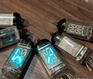 Tubo IV-17 x 1 pz - NUOVO 18 segmet tubi VFD - Nixie per fai da te - tubo iv17 - Foto 1 di 2