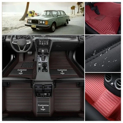 Custom Rugs For Volvo 240 1990-1993 Floor Mats All Weather Auto Carpet Luxury - Image 1 of 4