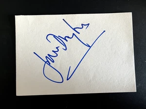 JAMES DREYFUS - POPULAR BRITISH ACTOR - SIGNED WHITE CARD - Picture 1 of 1
