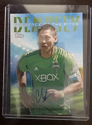 2015 Topps MLS Presence of the Pitch Clint Dempsey #PTP-CD Autographs (AU) - Image 1 of 3
