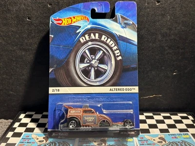 1/64 HOT WHEELS REAL RIDER FIAT ALTERED EGO 2/18 HANGIN ON COBRE BHW #2 Foto 1 de 2