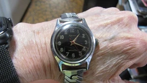 GEBRAUCHTE 40ER - 50ER JAHRE ALPROSA ENICAR HERREN 32 MM MECHANISCHE ARMBANDUHR. - Bild 1 von 4