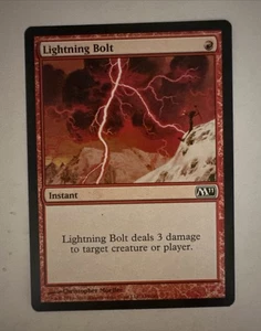 MTG * Lightning Bolt  LP  (M11)  Regular See Description Below  SellbyCyn - Picture 1 of 8
