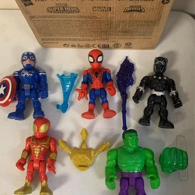 Figura de acción Marvel Super Hero Adventures paquete de 5 pulgadas Foto 1 de 2