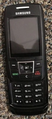 Samsung SGH T301G Black (TracFone) Cellular Phone Fast Ship Part Good Used 1 - Image 1 of 2