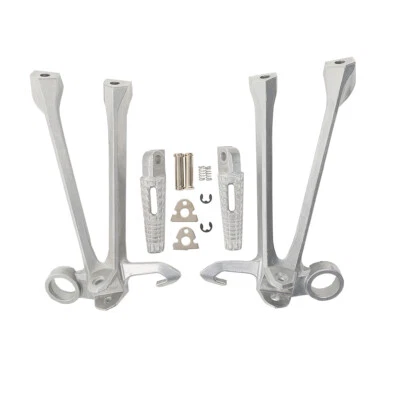 Estriberas de pasajero trasero clavijas reposapiés apto para Suzuki GSXR1000 2009-11 10 Foto 1 de 4