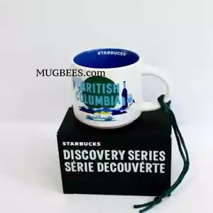Starbucks Discovery Series Ornament British Columbia Ceramic Demi Cup 2 oz - Picture 1 of 5
