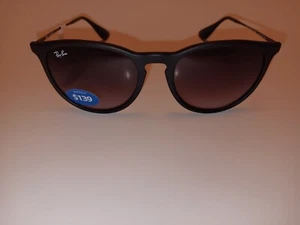 RayBan ORB4171 Erika 622/8G Made in Thailand schwarzes Gestell und dunkelgraue Gläser - Bild 1 von 3