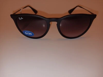 RayBan ORB4171 Erika 622/8G Hecho en Tailandia Marco Negro y Lente Gris Oscuro Foto 1 de 3