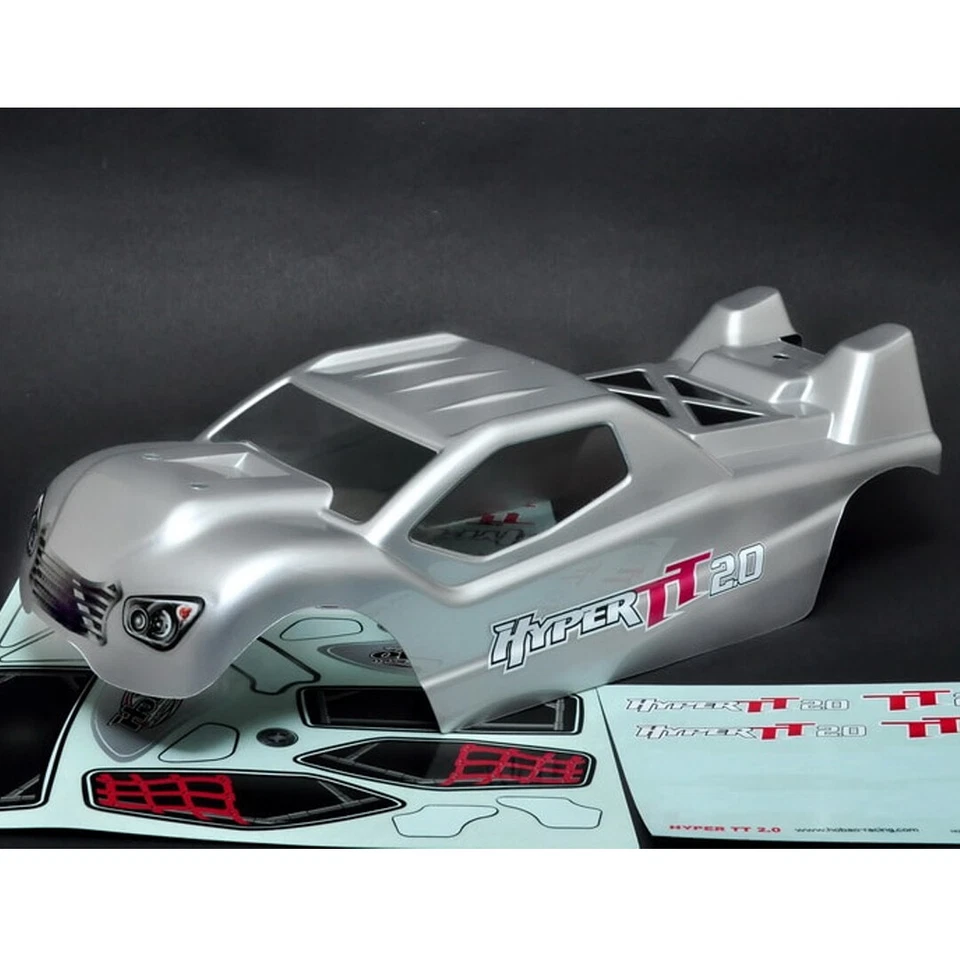 NEW HoBao Silver Body for 1/10 Hyper TT2.0 - Image 1 of 1