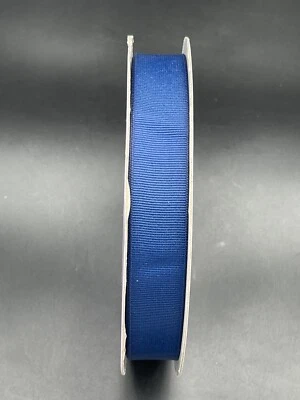 Cinta de papel de grosgrain Mart 7/8" X 50YDS NAVY Foto 1 de 3