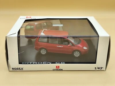 1/43 Citroën C8 Rouge 2002 Norev ref: 159205 - Photo 1/4