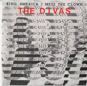 DIVAS King America 7" VINYL w/PS 80s AUSSIE INDIE ROCK - Imagen 1 de 2