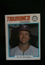 1977-78 Venezuelan Winter League Sticker Jim Willioughby $85