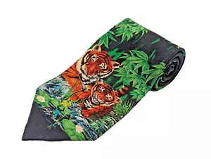 Tiger and Cub in the Jungle Tie, Gallery Collection by Christina Disiree - Bild 1 von 3
