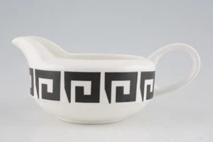 Susie Cooper - Keystone - Black - Black Urn - Sauce Boat - 98182G - Picture 1 of 1