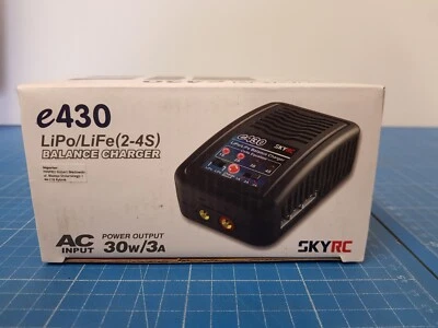 SKY RC SkyRC e430 Ladegerät AC - LiPo, LiFe 2-4S bis zu 3A- 30W _0,17_5