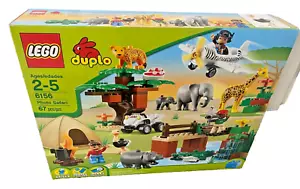 LEGO DUPLO: Photo Safari (6156) Tenda Struzzo Aereo Jeep Nuovo Set Sigillato - Foto 1 di 8