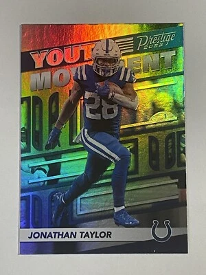 2022 Panini Prestige Football Jonathan Taylor Youth Movement #YM-18 Colts - Image 1 of 2