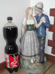 RIESIGE PORZELLANFIGUR "HENRIK & ELSE" Nr.3049 VON ROYAL-COPENHAGEN  #8517 - Bild 1 von 11