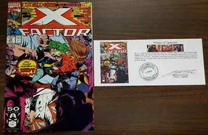 X-Factor (1986) #72 SIGNED by Larry Stroman with Notarized Witness of Signature - Picture 1 of 5