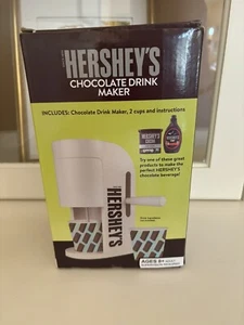 New Hershey's Chocolate Drink Maker White for Hot or Cold Drinks for 8+ - Picture 1 of 1