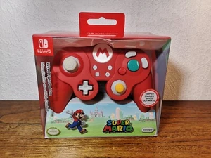 Manette wired fight pad pro super mario nintendo switch new - Photo 1/4