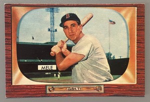 1955 Bowman Sam Mele #147 - Boston Red Sox 