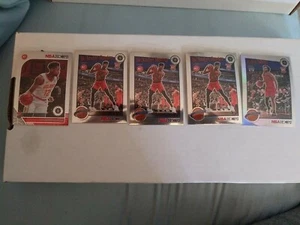 2020 Hoops Premium Stock Deandre Hunter Lot W/ Coby White Holo - Picture 1 of 5
