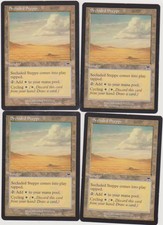 SECLUDED STEPPE X4 MAGIC GATHERING N-MINT ONSLAUGHT  C14