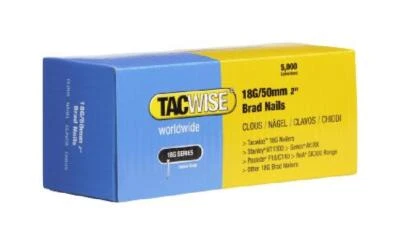 Tacwise 18G Chiodi, da 50 mm, Senza Testa - Immagine 1 di 4