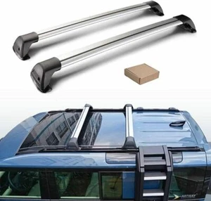Lockable Roof Rack Cross Bar Cargo Carrier Fits for Defender 2D 4D 110 2020-2026 - Picture 1 of 9