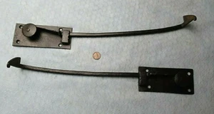 Shutter Stays Early Wrought Iron Moravian 1800 - Picture 1 of 5