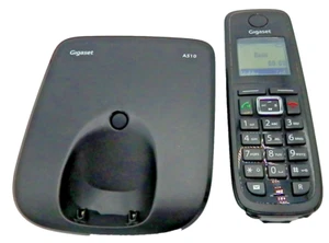 Gigaset Schnurlostelefon Modell A 510 in schwarz / Getestet ! - Photo 1/5