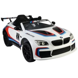 BMW M6 GT3 - Coche eléctrico infantil para niños batería 12v con mando control r - Imagen 1 de 7