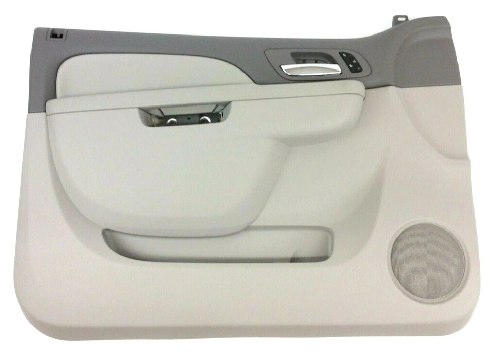Chevrolet GMC doble cabina camioneta/SUV gris interior panel de puerta delantera del conductor nuevo OEM Foto 1 de 4
