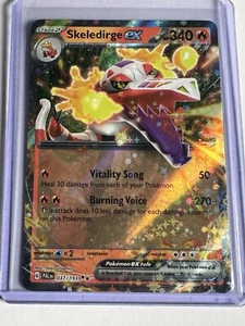 Pokemon Skeledirge ex SVP 034 Black Star Promo Ultra Raro Holo Casi Nuevo - Imagen 1 de 2