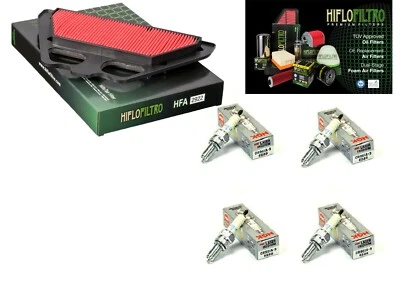 HIFLOFILTRO / NGK Filtro aria HifloFiltro HFA2922 candele NGK CR9EIA-9 Kawasaki Z 900 2017 AL 2020