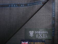 DORMEUIL “EXEL” MERINO WOOL SUITING FABRIC IN “SHARKSKIN” MADE IN ENGLAND – 4 m