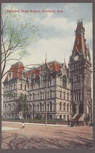 Portland High School Oregon Postcard - Picture 1 of 2