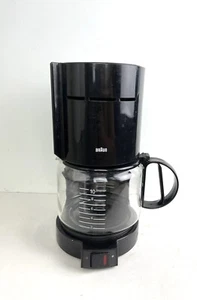 Vintage Braun Aromaster Type 4085 10 Cup Coffee Maker Black - Picture 1 of 10
