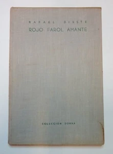 Dieste, Rafael - Rojo Farol Amante - Luis Seoane - Manuel Colmeiro - (1940) - Imagen 1 de 3