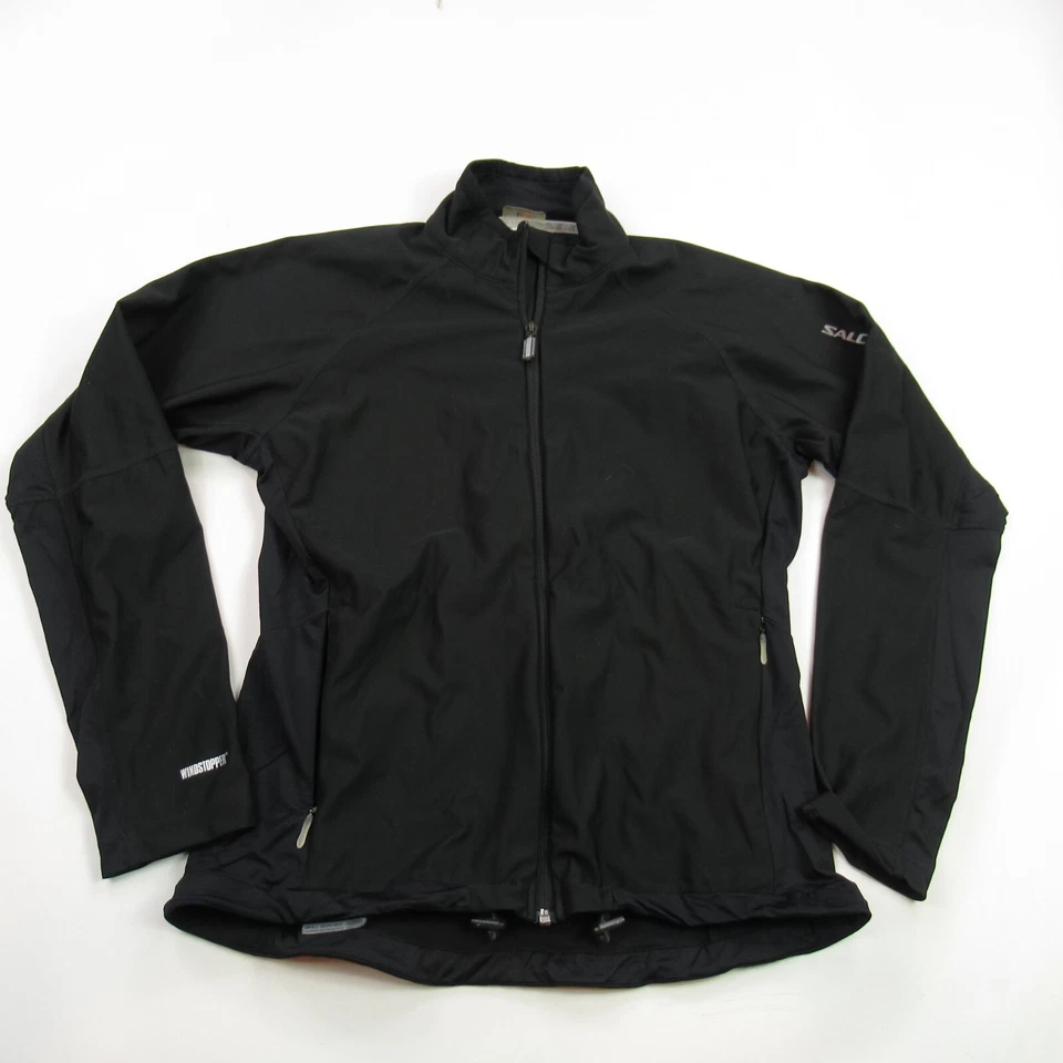 Chaqueta Salomon Niñas Grande Negra Manga Larga Bolsillos Ligera Informal Exterior Foto 1 de 4