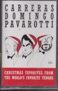 CARRERAS, DOMINGO, PAVAROTTI "CHRISTMAS FAVORITES" BRAND NEW CASSETTE 1993 - Picture 1 of 1